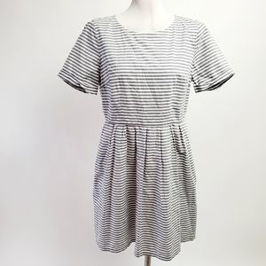 Madewell size 10 stripe dress